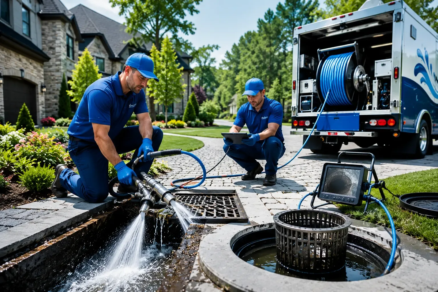 Local outdoor drain cleaning professionals in Stockton, NJ