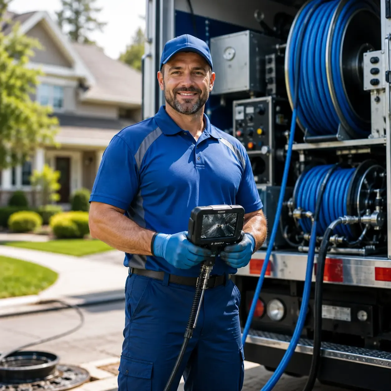 Local outdoor drain cleaning specialists in Stockton, NJ